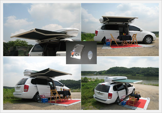 Roofbox & Auto Awning System (R Park 2100)
